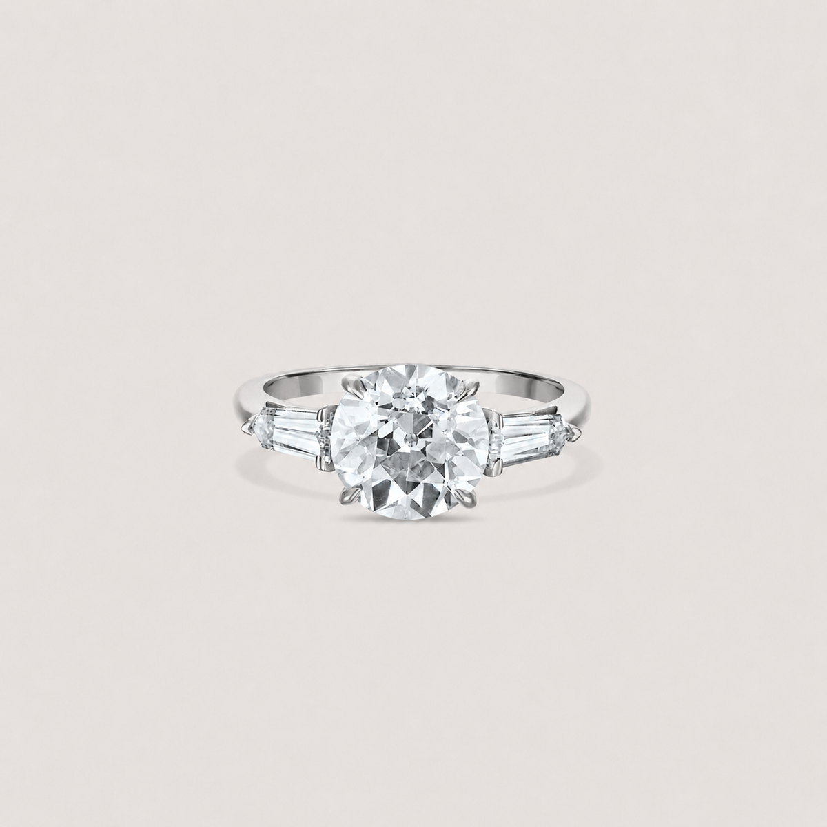 The Summit Three Stone Ring