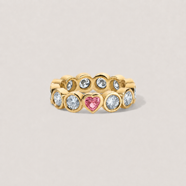 Pink tourmaline Round Hidden Gem