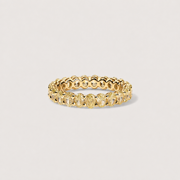 Fancy Yellow Ovals
