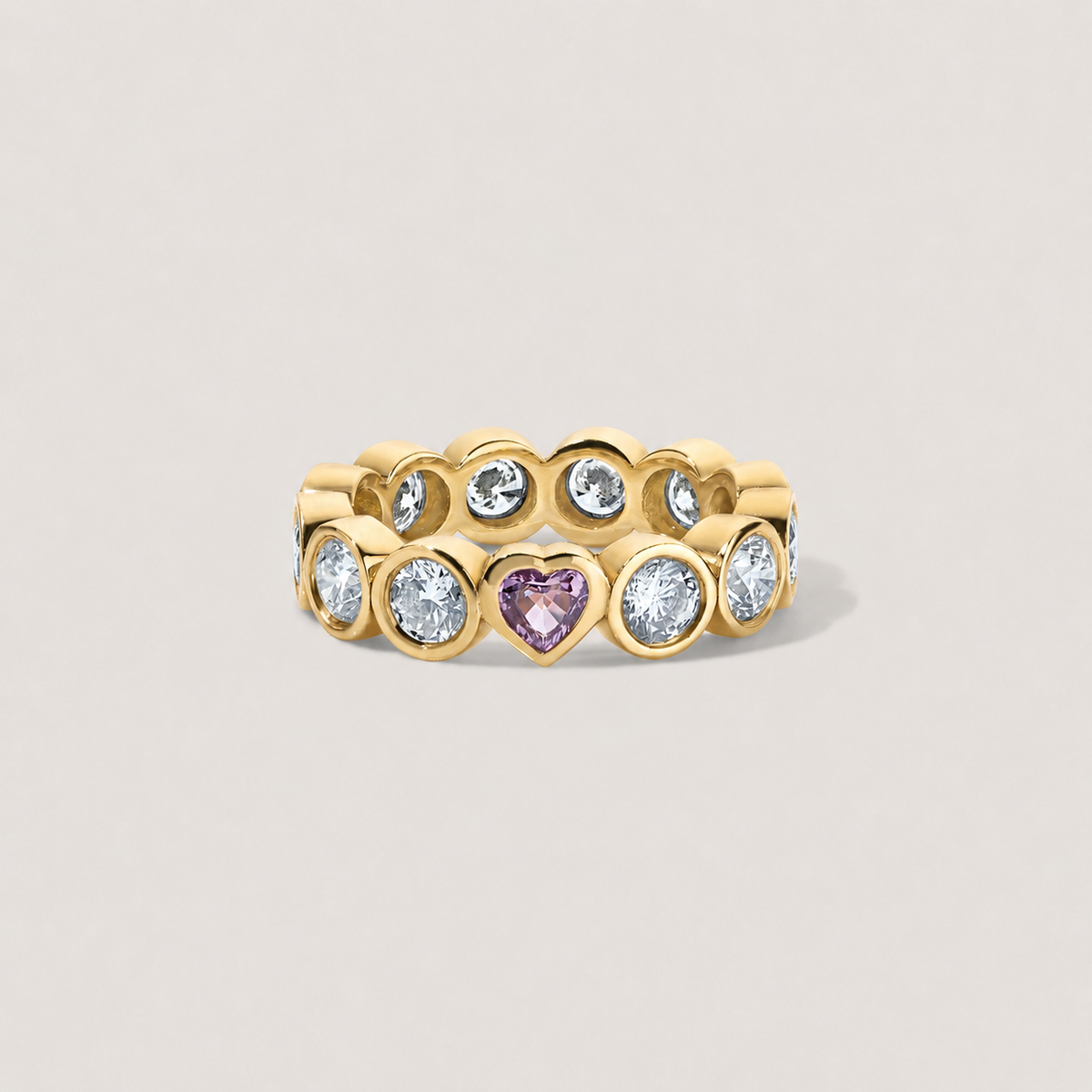 Round Hidden Gem — Pink Sapphire