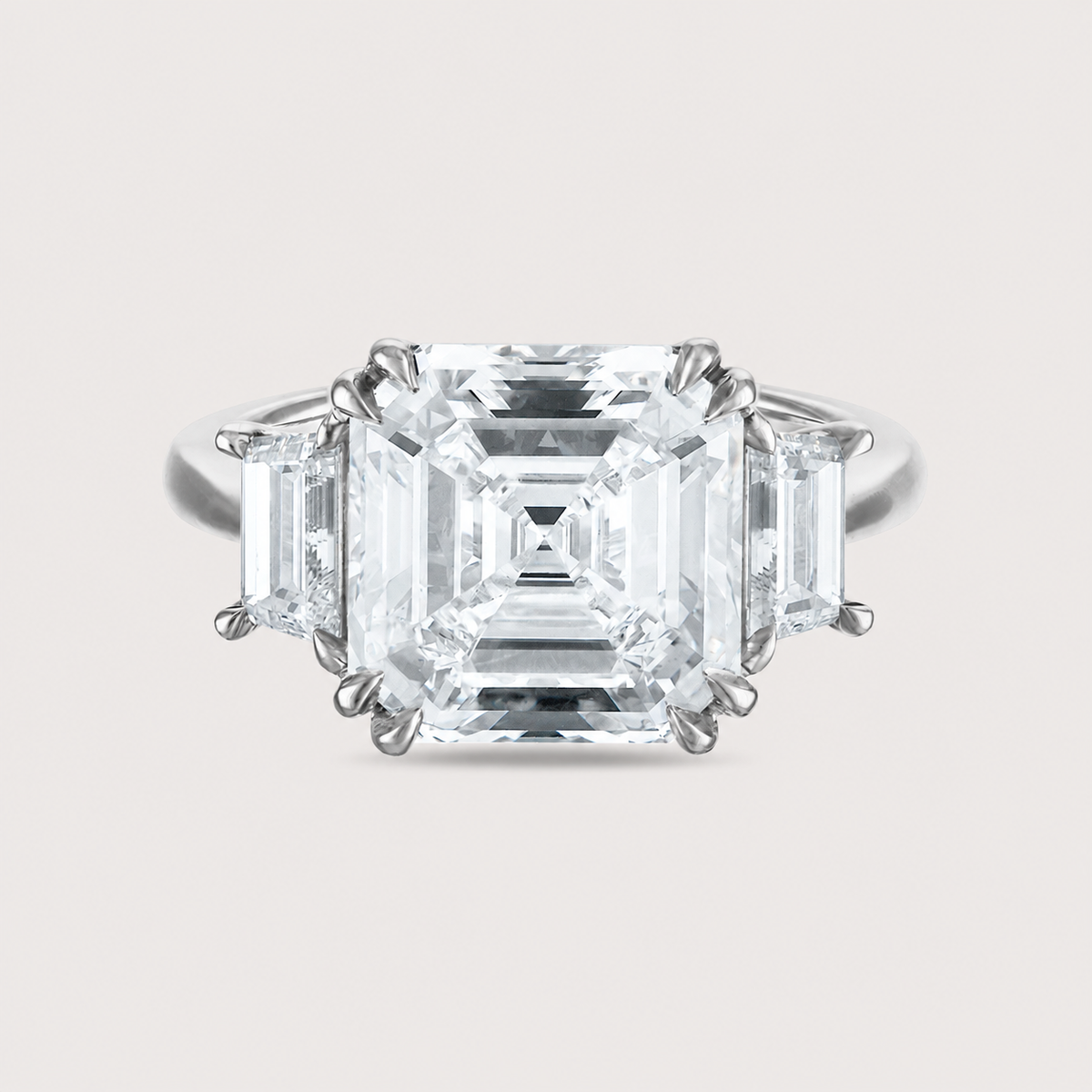 Asscher with Trapz