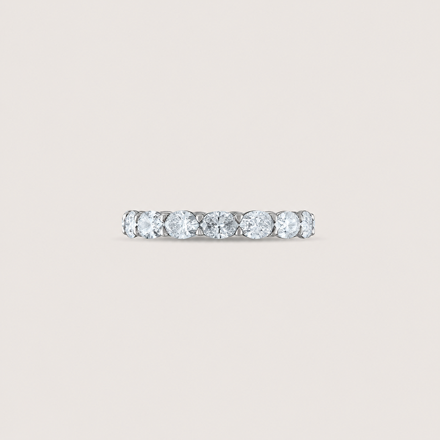 The East West Classic Eternity Band - Oval