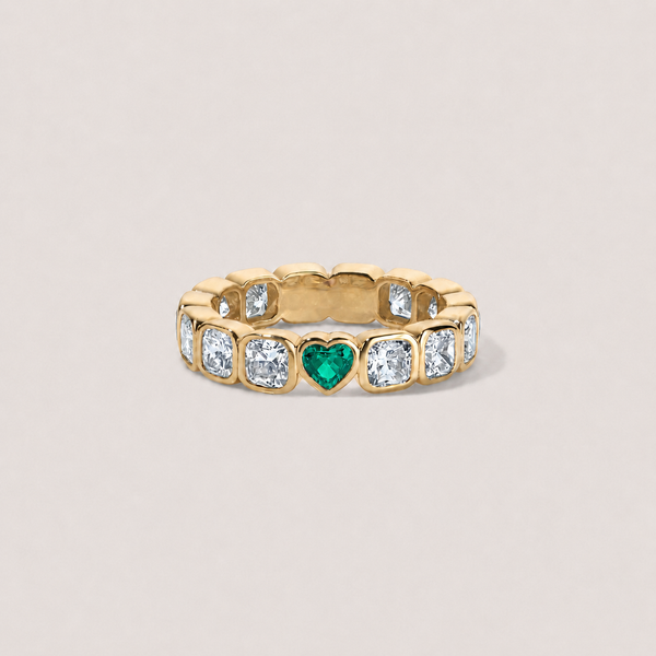 Emerald Cushion Hidden Gem