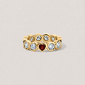 The Hidden Gem Ring - Round