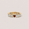 The Hidden Gem Ring - Cushion