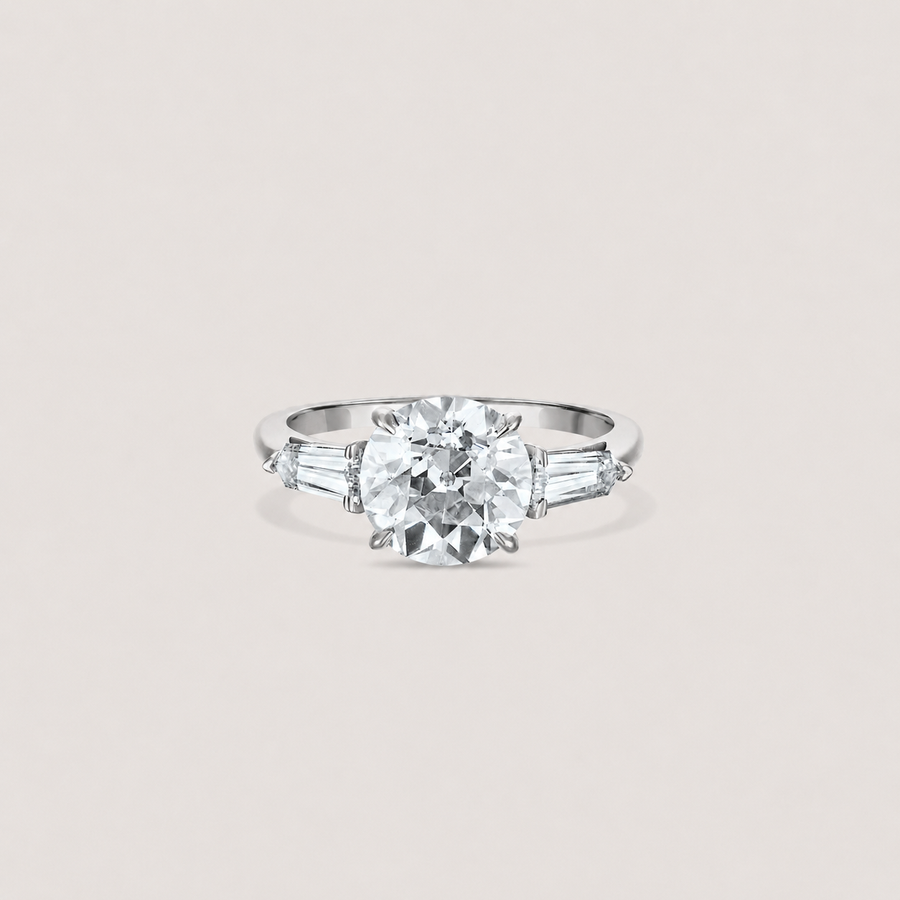 The Summit Three Stone Ring