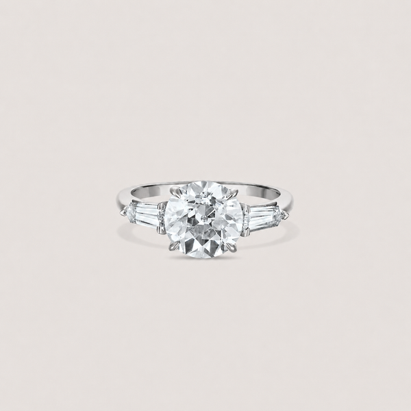 The Summit Three Stone Ring
