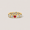 The Hidden Gem Ring - Round