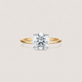 The Classic Solitaire Ring - Hidden Halo