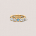 The Hidden Gem Ring - Cushion