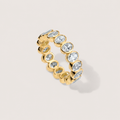 The Bezel Eternity Band - Oval