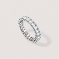 The Classic Eternity Band - Emerald