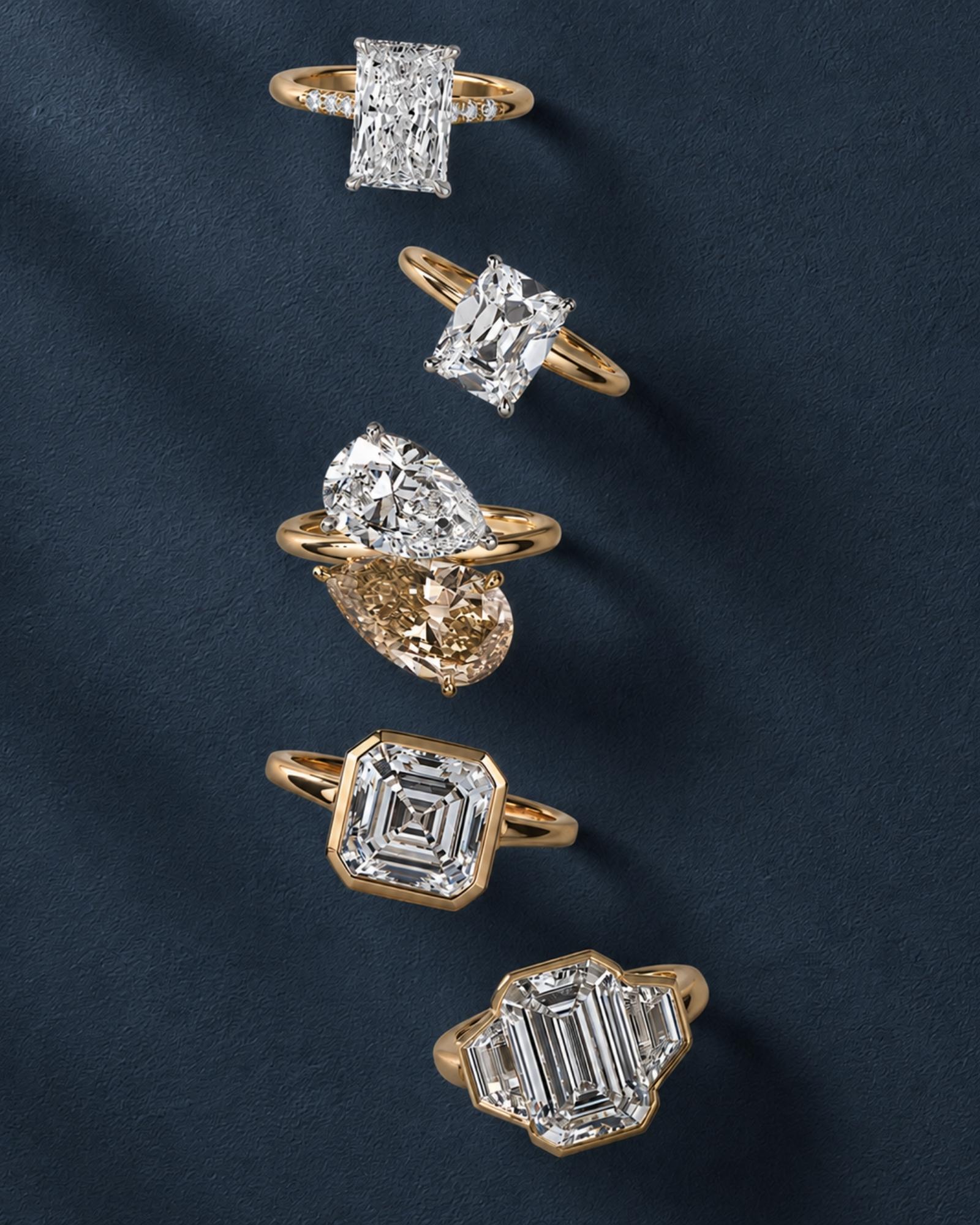 The Jewel Standard — engagement ring silhouettes